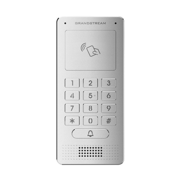 Grandstream GDS3705 IP Door System, Built In RFID Chip Reader, Speaker & Microphone, Meta Casing, Powerable Via POE Grandstream GDS3705 IP Door System, Built In RFID Chip Reader, Speaker & Microphone, Meta Casing, Powerable Via POE